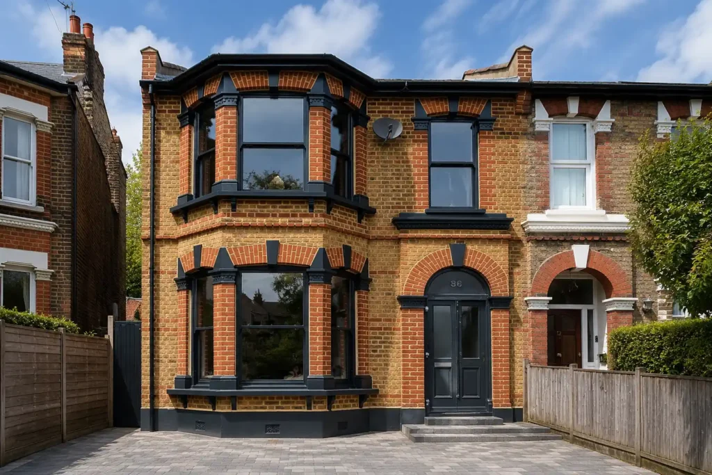 Restoration projects in London completed exterior repair